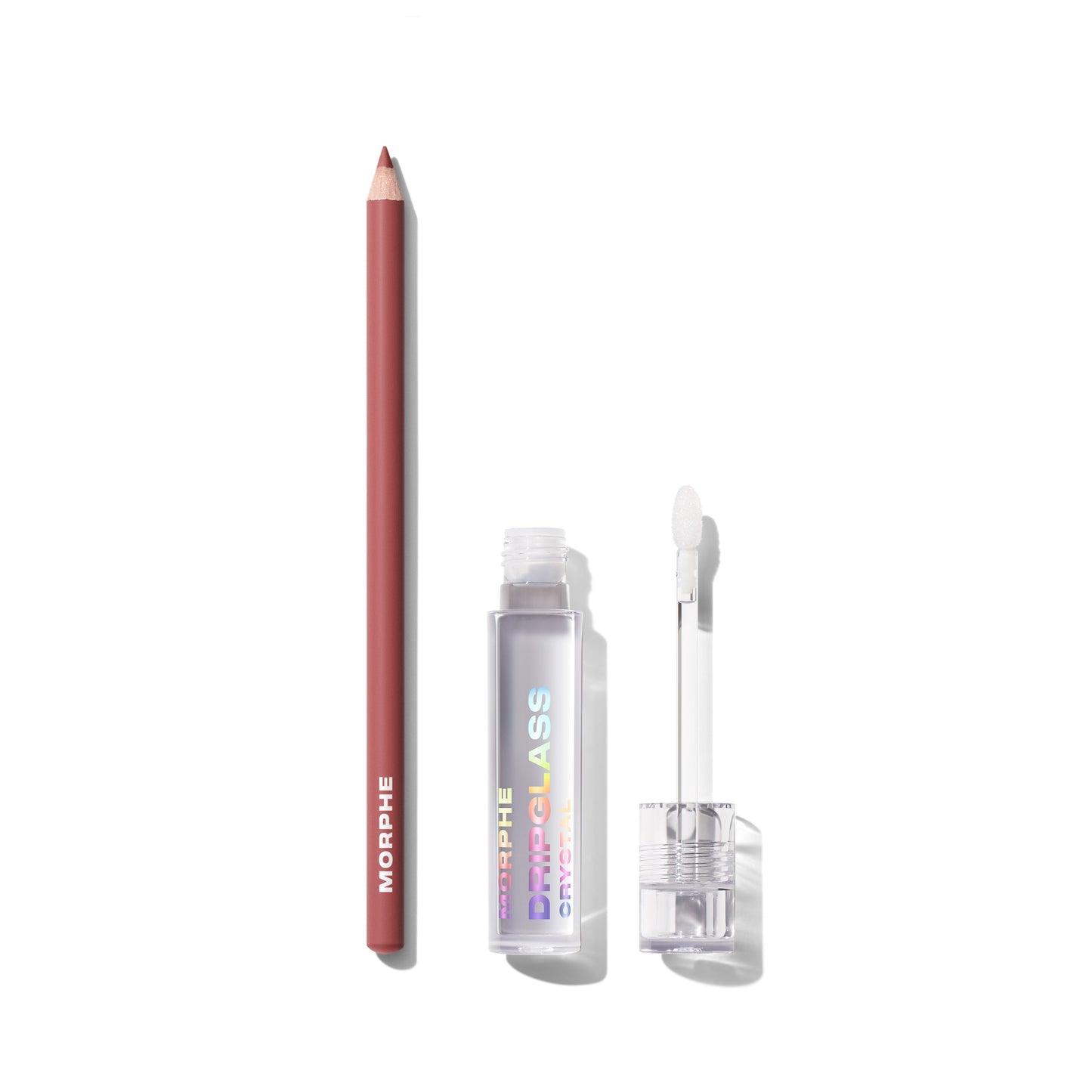Signature Lip Pencil & Dripglass Crystal Super Shine Lip Gloss Bundle