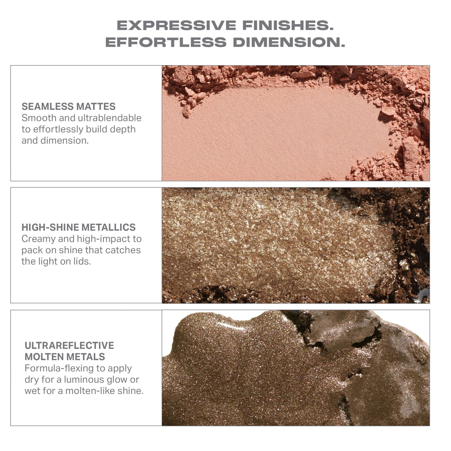 Dazzling Metallics Eyeshadow Trio