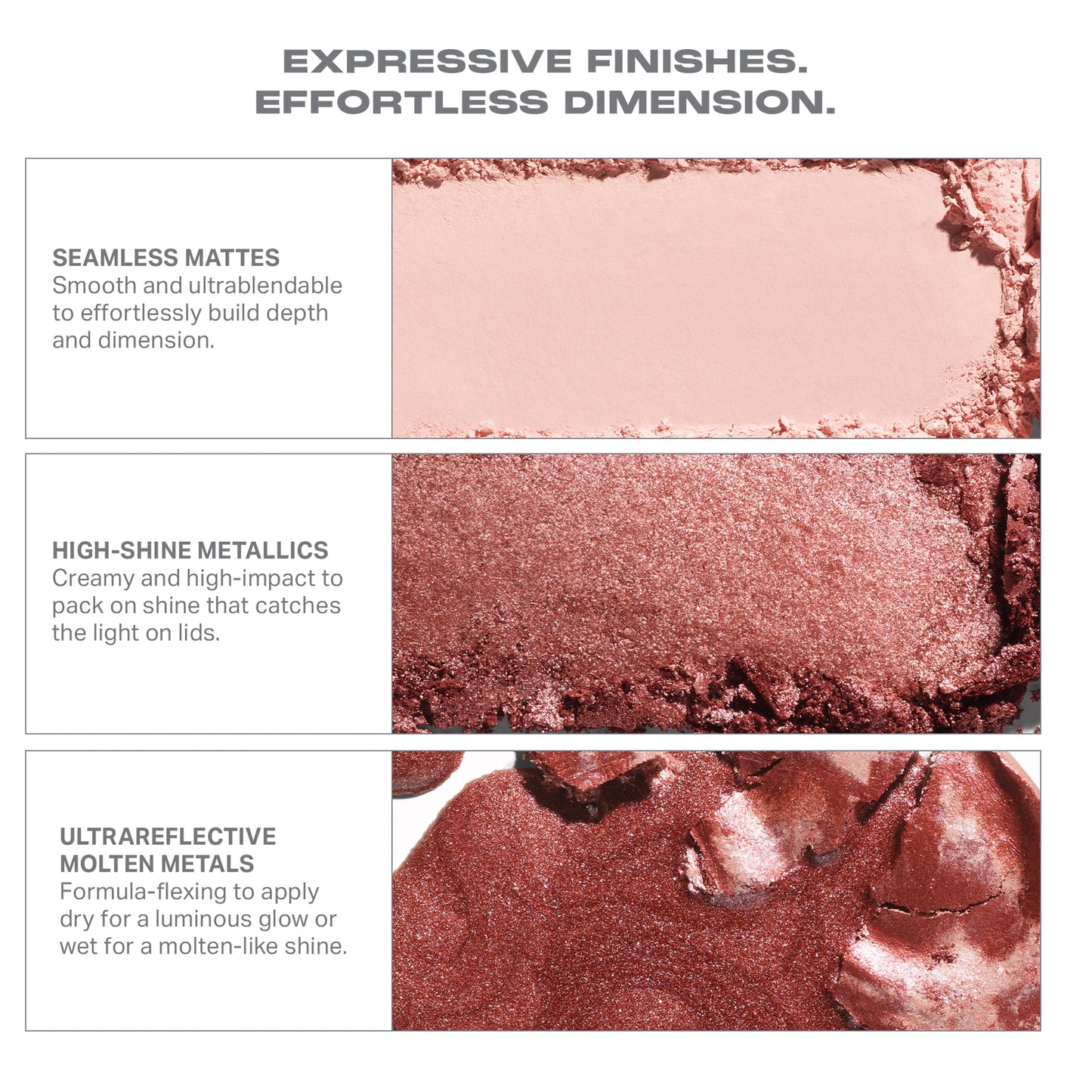 Dazzling Metallics Eyeshadow Trio