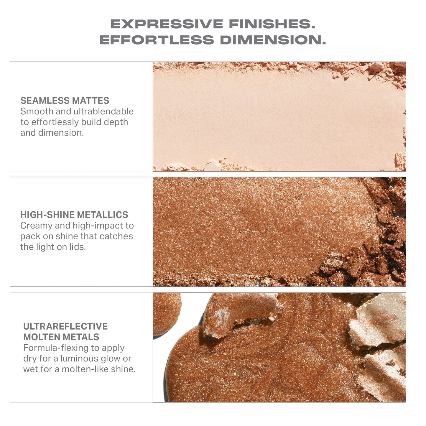 Dazzling Metallics Eyeshadow Trio