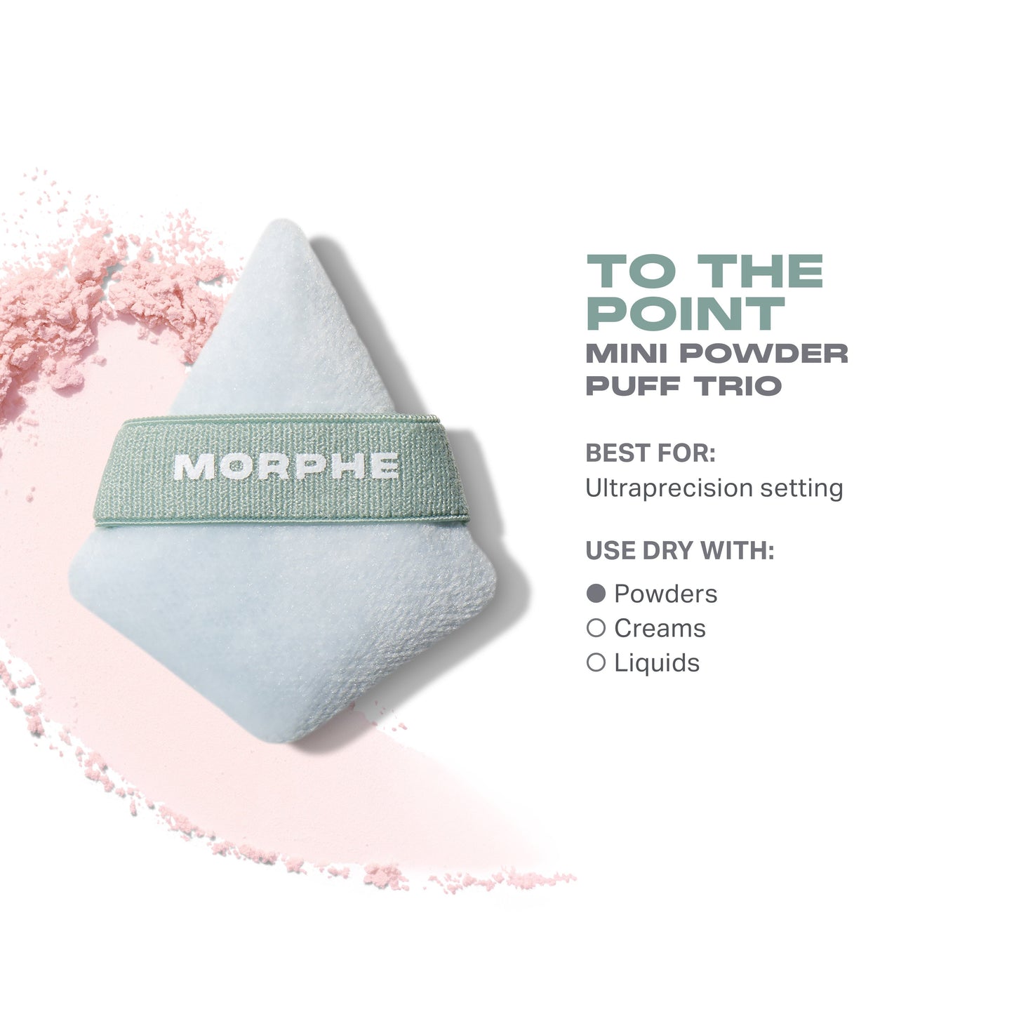 To The Point Mini Powder Puff Trio
