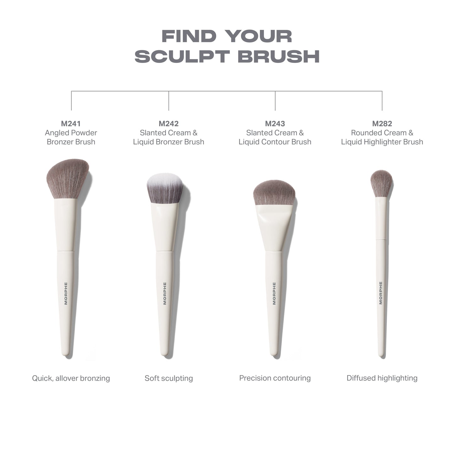 M241 Angled Powder Bronzer Brush