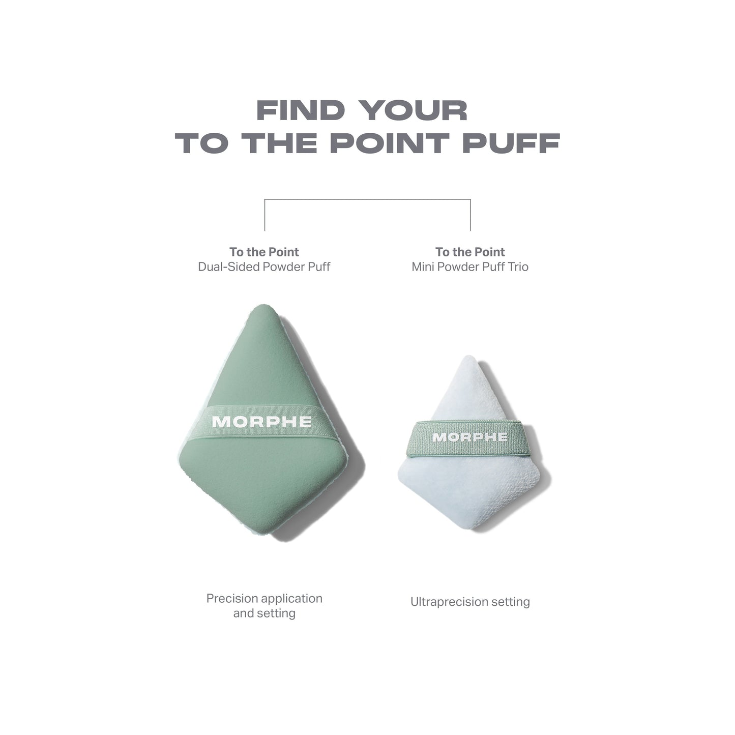 To the Point Dual-Sided Powder Puff